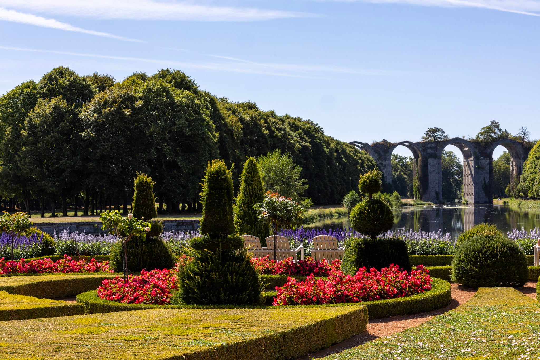 Jardins du chateau de maintenon