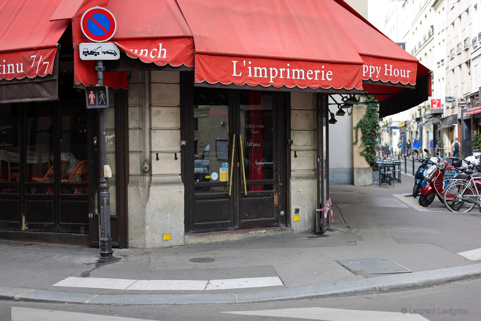 Restaurant L'Imprimerie, Paris.